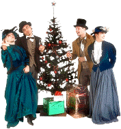 Christma Carolers sing Christmas Greetings