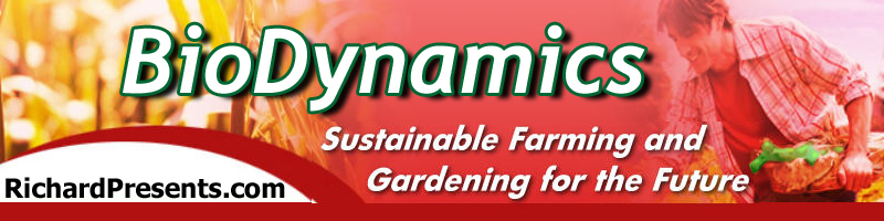 biodynamic farming and gardening RichardPresents  image