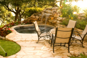using stones, rocks, and flower gardens when pool landscaping is your project